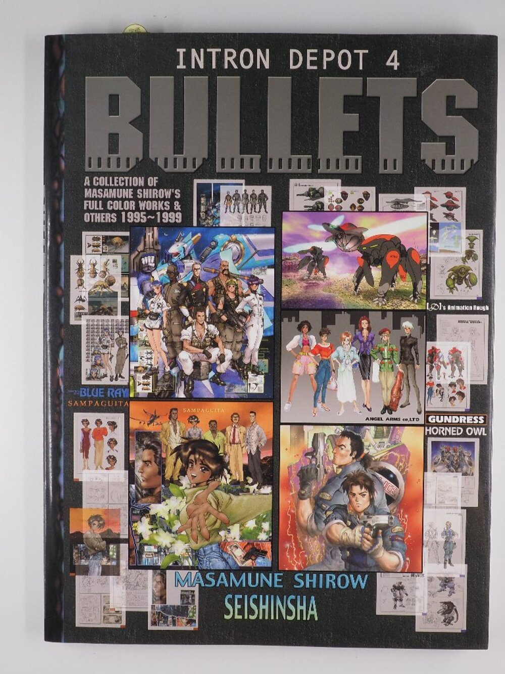 Intron Depot 4 Bullets Japanese Artbook Masamune Shirow